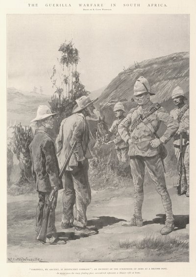 La guerra de guerrillas en Sudáfrica de Richard Caton Woodville junior